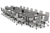 Solana Multi 6 Person Flip Top Tables [4800L x 1600W] - Thumbnail 21 