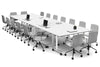 Solana Multi 6 Person Flip Top Tables [4800L x 1600W] - Thumbnail 1 