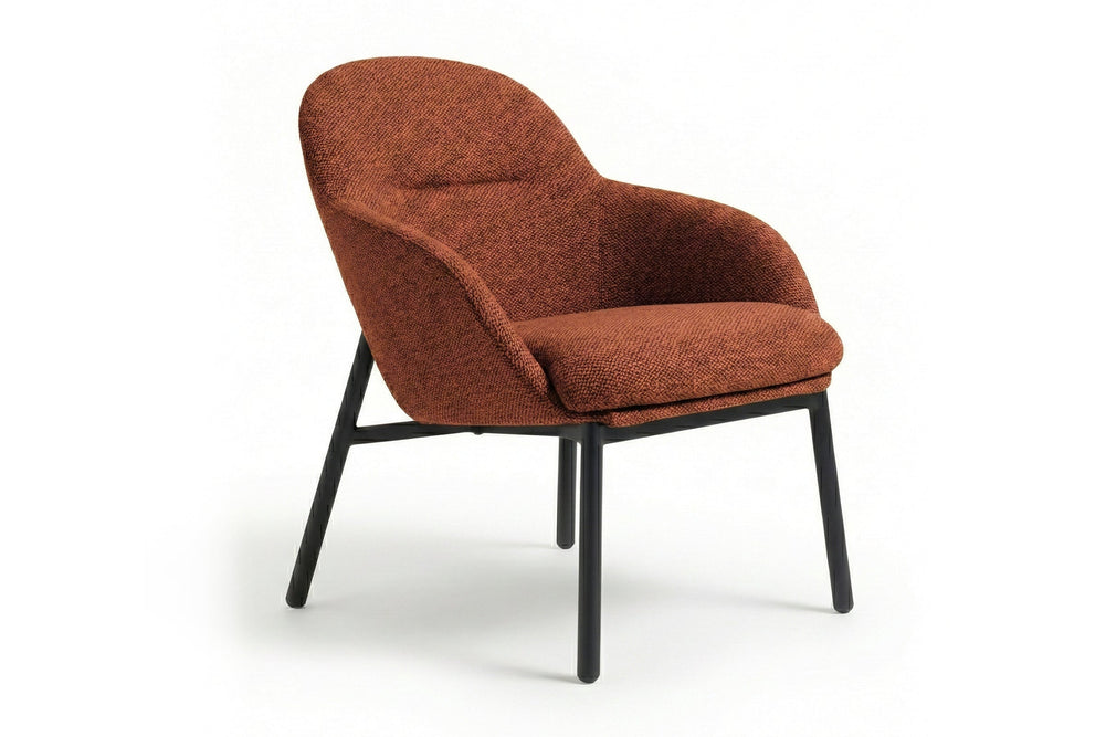 Sona Arm Chair-clay red  