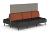 Sona Modular Privacy Sofa 6 Seater Back to Back Lounge - High Back - Thumbnail 4 