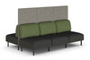Sona Modular Privacy Sofa 6 Seater Back to Back Lounge - High Back - Thumbnail 3 