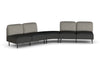 Sona Modular Sofa 5 Seater Angle Lounge - Low Back - Thumbnail 1 
