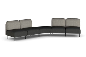  - Sona Modular Sofa 5 Seater Angle Lounge - Low Back - 1