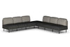 Sona Modular Sofa 7 Seater Corner Lounge - Low Back - Thumbnail 1 