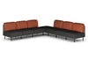 Sona Modular Sofa 7 Seater Corner Lounge - Low Back - Thumbnail 4 