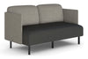 Sona Modular Sofa Double Seater Lounge - Low Back with Sides - Thumbnail 1 