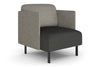 Sona Modular Sofa Single Seater Lounge - Low Back with Sides - Thumbnail 1 