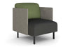 Sona Modular Sofa Single Seater Lounge - Low Back with Sides - Thumbnail 3 