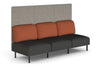 Sona Modular Privacy Sofa Triple Seater Lounge - High Back - Thumbnail 4 