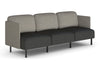 Sona Modular Sofa Triple Seater Lounge - Low Back with Sides - Thumbnail 1 