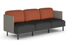 Sona Modular Sofa Triple Seater Lounge - Low Back with Sides - Thumbnail 4 