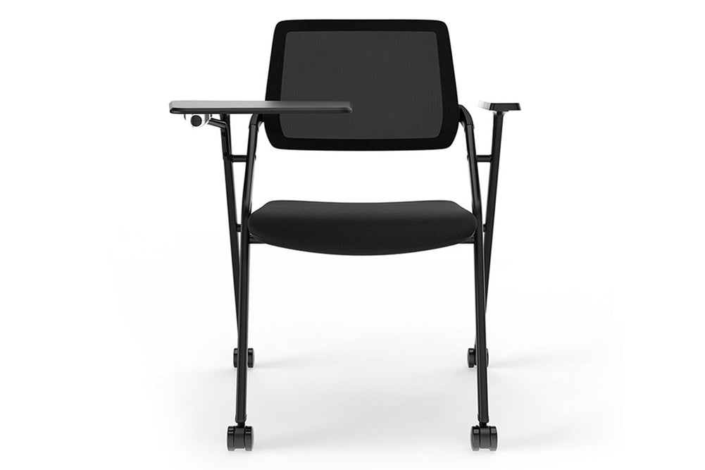 Sonic Aero Mesh Chair-black tablet arm  