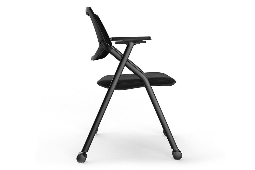 Sonic Aero Mesh Chair-black tablet arm  