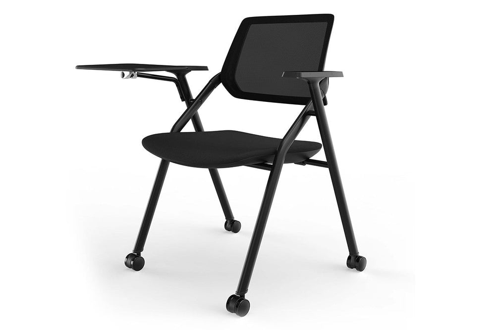 Sonic Aero Mesh Chair-black tablet arm  