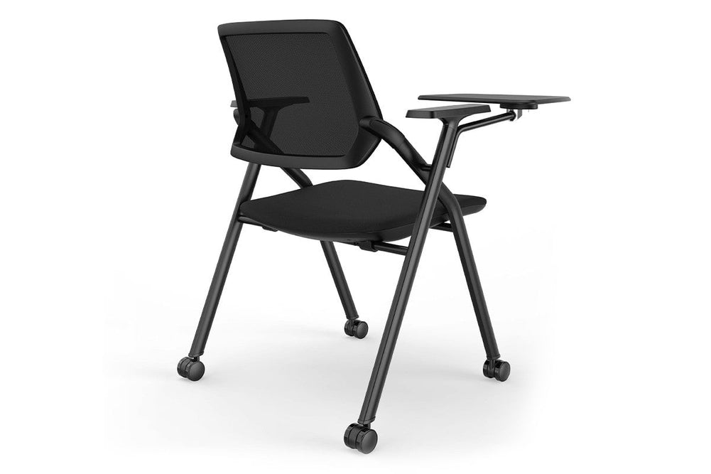 Sonic Aero Mesh Chair-black tablet arm  