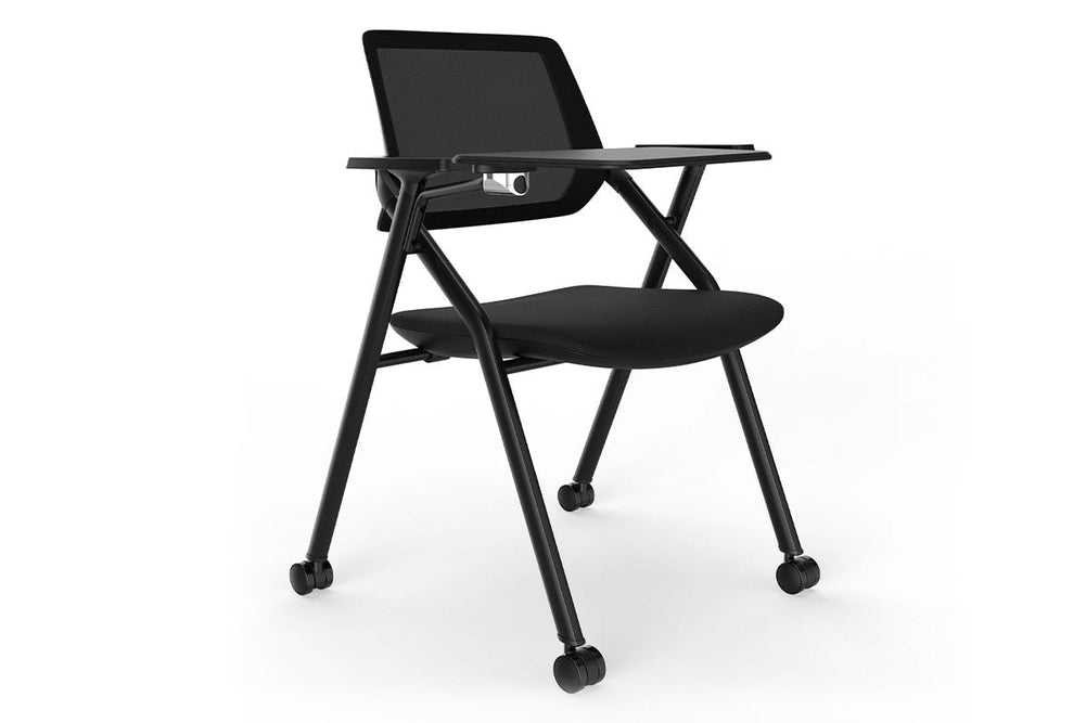 Sonic Aero Mesh Chair-black tablet arm  