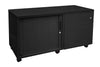 Sonic Mobile Caddy LHS with Tambour & Filing Drawers - Thumbnail 4 