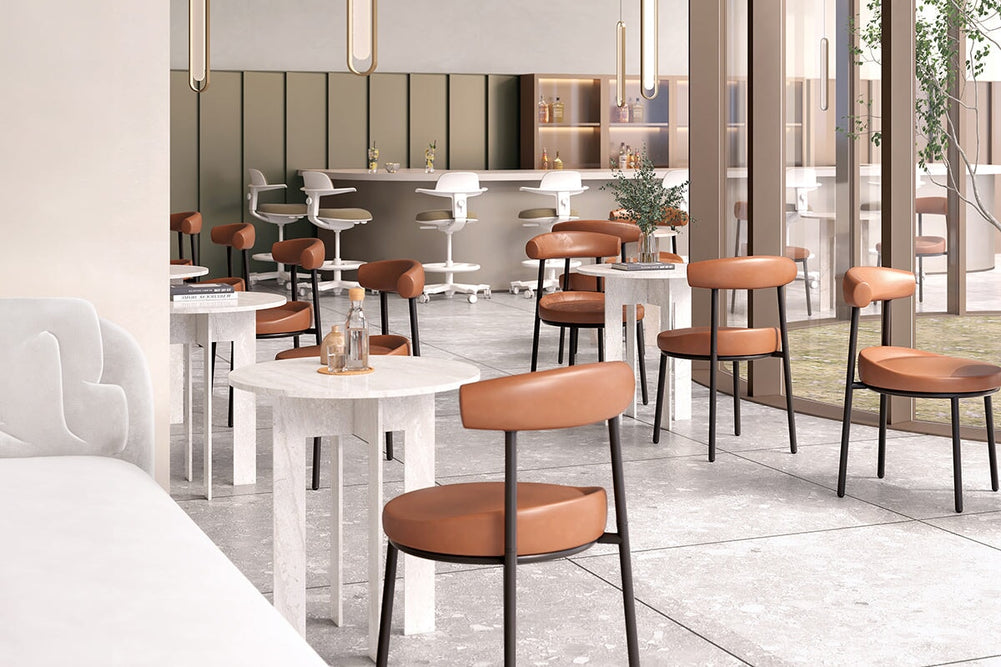 Sonic Nixe Breakout Chair - PU Leather-amber  