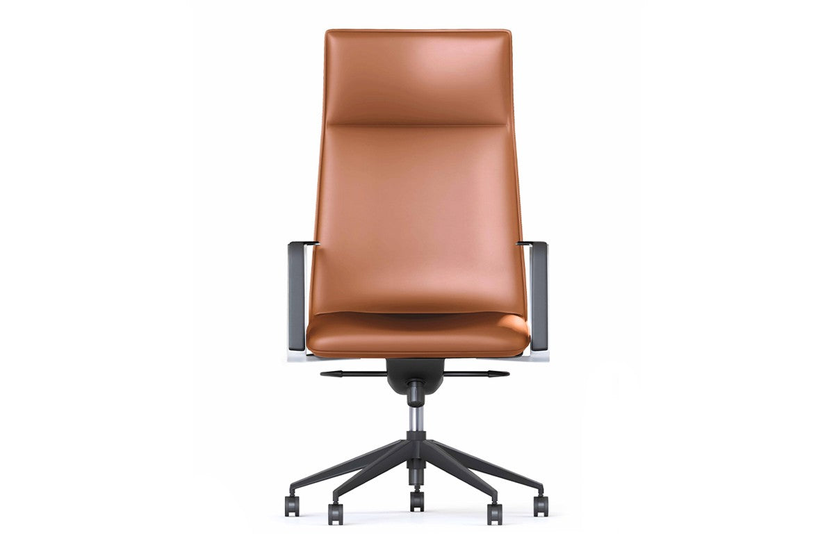 Sonic Vantage Executive Chair - High Back-black leather  