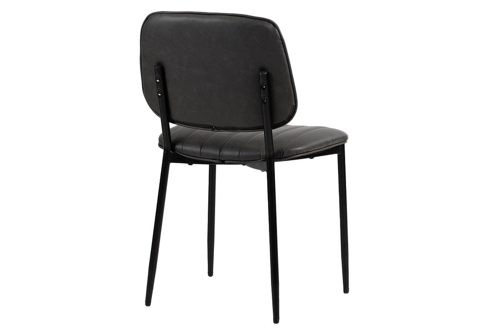 Stork 4 Leg Visitor Chair-light grey fabric  