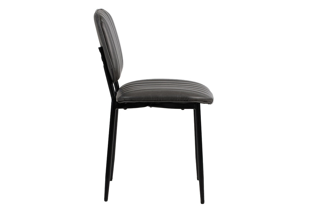 Stork 4 Leg Visitor Chair-light grey fabric  