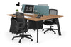 Switch - 2 Person Workstation Black Frame [1400L x 700W] - Thumbnail 58 