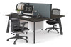 Switch - 2 Person Workstation Black Frame [1400L x 700W] - Thumbnail 48 