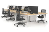 Switch - 6 Person Workstation White Frame [1600L x 700W] - Thumbnail 25 