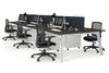 Switch - 6 Person Workstation White Frame [1600L x 700W] - Thumbnail 44 