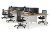 Switch - 6 Person Workstation White Frame [1600L x 700W] - Thumbnail 31 