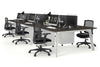 Switch - 6 Person Workstation White Frame [1600L x 700W] - Thumbnail 43 
