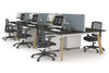 Switch - 6 Person Workstation Wood Imprint Frame [1400L x 800W with Cable Scallop] - Thumbnail 49 