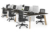 Switch - 6 Person Workstation Wood Imprint Frame [1800L x 700W] - Thumbnail 42 