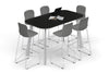 Switch Collaborative Counter High Table - Large Rounded Corners [1800L x 1000W with Large Rounded Corners] - Thumbnail 6 