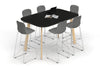 Switch Collaborative Counter High Table - Large Rounded Corners [1800L x 1200W with Large Rounded Corners] - Thumbnail 3 