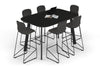Switch Collaborative Counter High Table - Large Rounded Corners [1800L x 1200W with Large Rounded Corners] - Thumbnail 9 