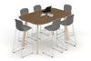 Switch Collaborative Counter High Table - Large Rounded Corners [1800L x 1200W with Large Rounded Corners] - Thumbnail 2 