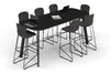 Switch Collaborative Counter High Table - Large Rounded Corners [2400L x 1000W with Large Rounded Corners] - Thumbnail 9 