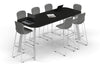 Switch Collaborative Counter High Table - Large Rounded Corners [2400L x 1000W with Large Rounded Corners] - Thumbnail 6 