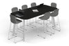 Switch Collaborative Counter High Table - Large Rounded Corners [2400L x 1200W with Large Rounded Corners] - Thumbnail 6 