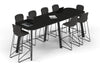 Switch Collaborative Counter High Table - Large Rounded Corners [3000L x 1000W with Large Rounded Corners] - Thumbnail 10 