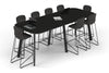 Switch Collaborative Counter High Table - Large Rounded Corners [3000L x 1200W with Large Rounded Corners] - Thumbnail 9 