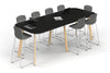 Switch Collaborative Counter High Table - Large Rounded Corners [3000L x 1200W with Large Rounded Corners] - Thumbnail 3 