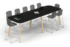 Switch Collaborative Counter High Table - Large Rounded Corners [3600L x 1200W with Large Rounded Corners] - Thumbnail 3 