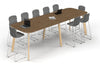 Switch Collaborative Counter High Table - Large Rounded Corners [3600L x 1200W with Large Rounded Corners] - Thumbnail 2 