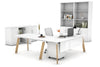 Switch Executive Corner Office Desk [1600L x 1550W with Cable Scallop] - Thumbnail 5 