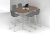 Switch Half Collaborative Counter High Table - Large Rounded Corners [1500L x 1000W with Large Rounded Corners] - Thumbnail 6 
