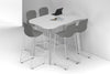 Switch Half Collaborative Counter High Table - Large Rounded Corners [1500L x 1000W with Large Rounded Corners] - Thumbnail 5 