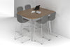 Switch Half Collaborative Counter High Table - Large Rounded Corners [1500L x 1200W with Large Rounded Corners] - Thumbnail 5 