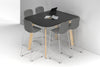 Switch Half Collaborative Counter High Table - Large Rounded Corners [1500L x 1200W with Large Rounded Corners] - Thumbnail 3 